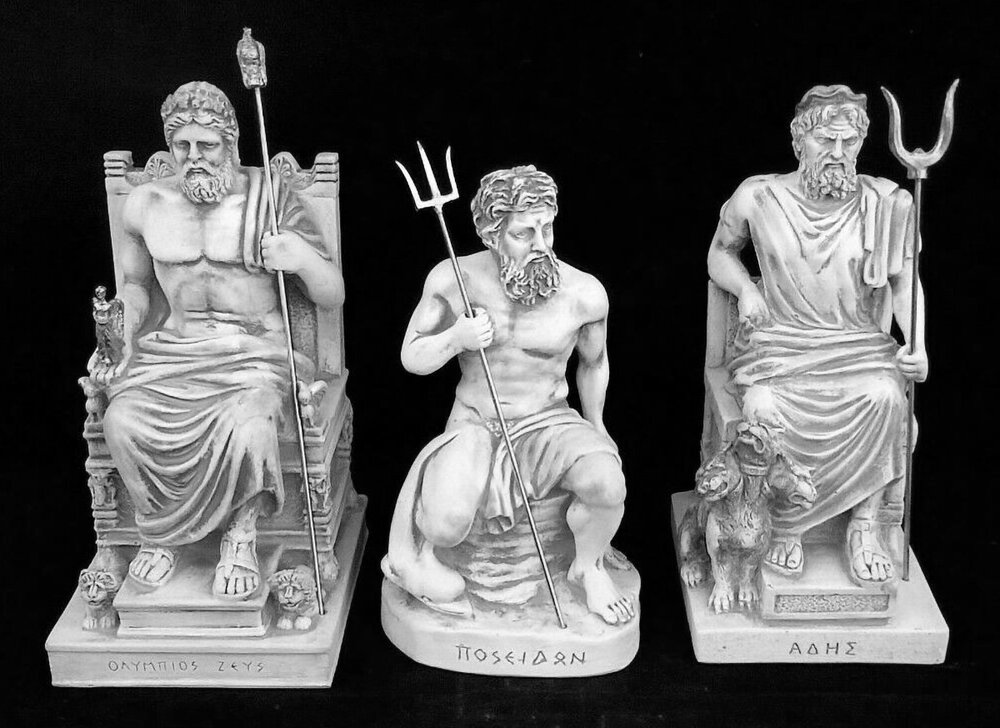 1. "Greek Mythology Tattoo Designs: Zeus, Hades, and Poseidon" - wide 8